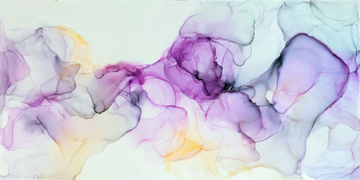 Fototapeta plamy farb akwarelowych