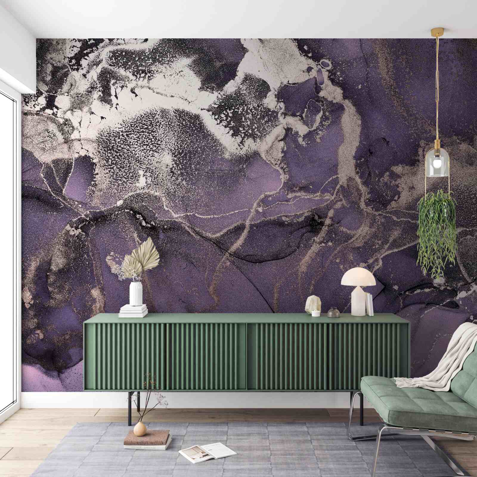 Fototapeta wspaniałe tło w odcieniach fioletu