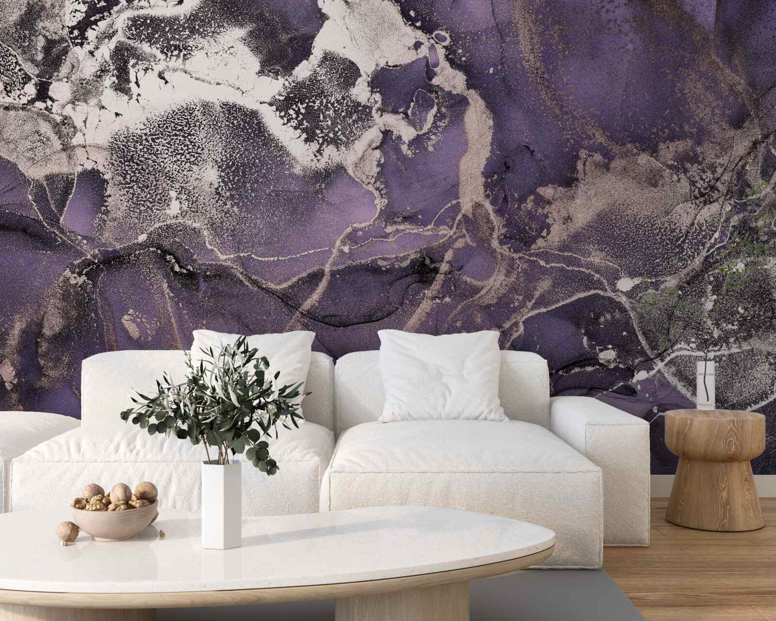 Fototapeta wspaniałe tło w odcieniach fioletu