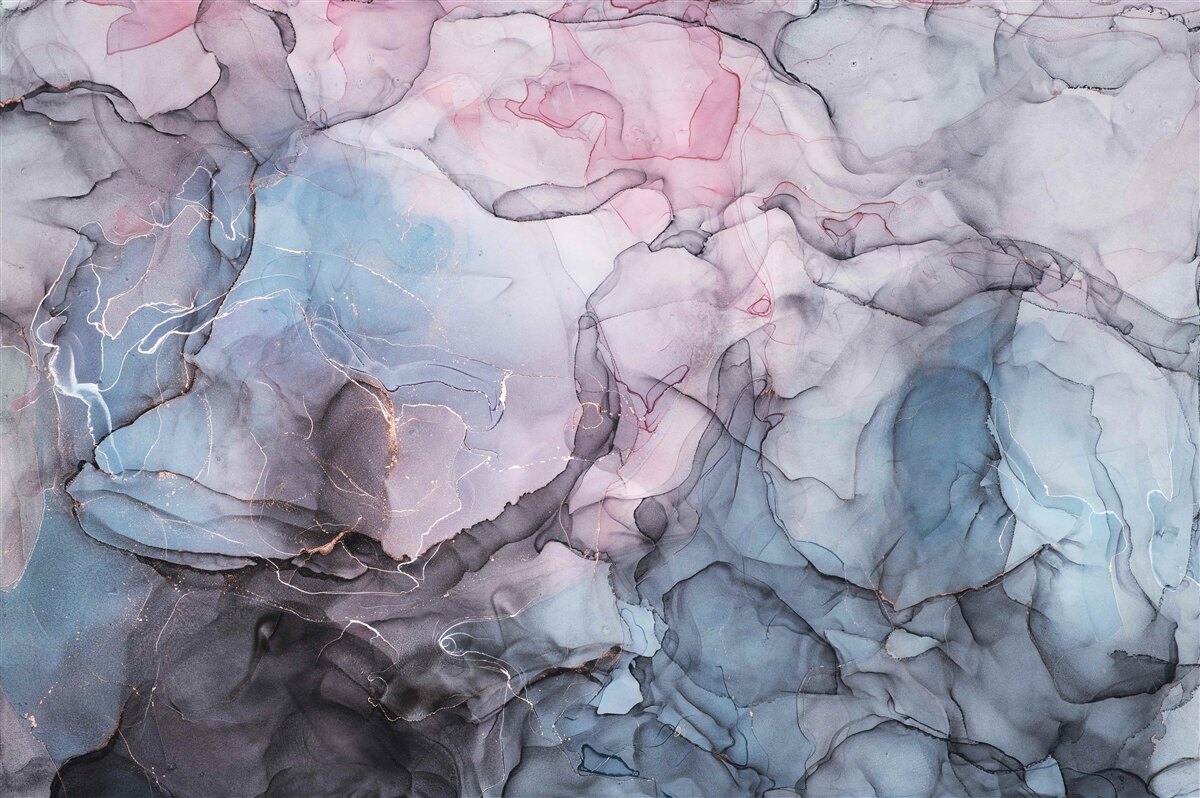 Fototapeta abstrakcyjny marmur w odcieniach różu i błękitu