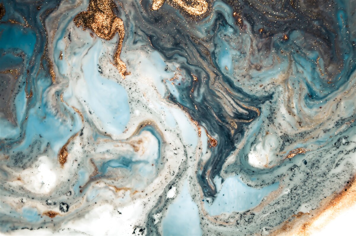 Fototapeta złota abstrakcja z pięknymi elementami