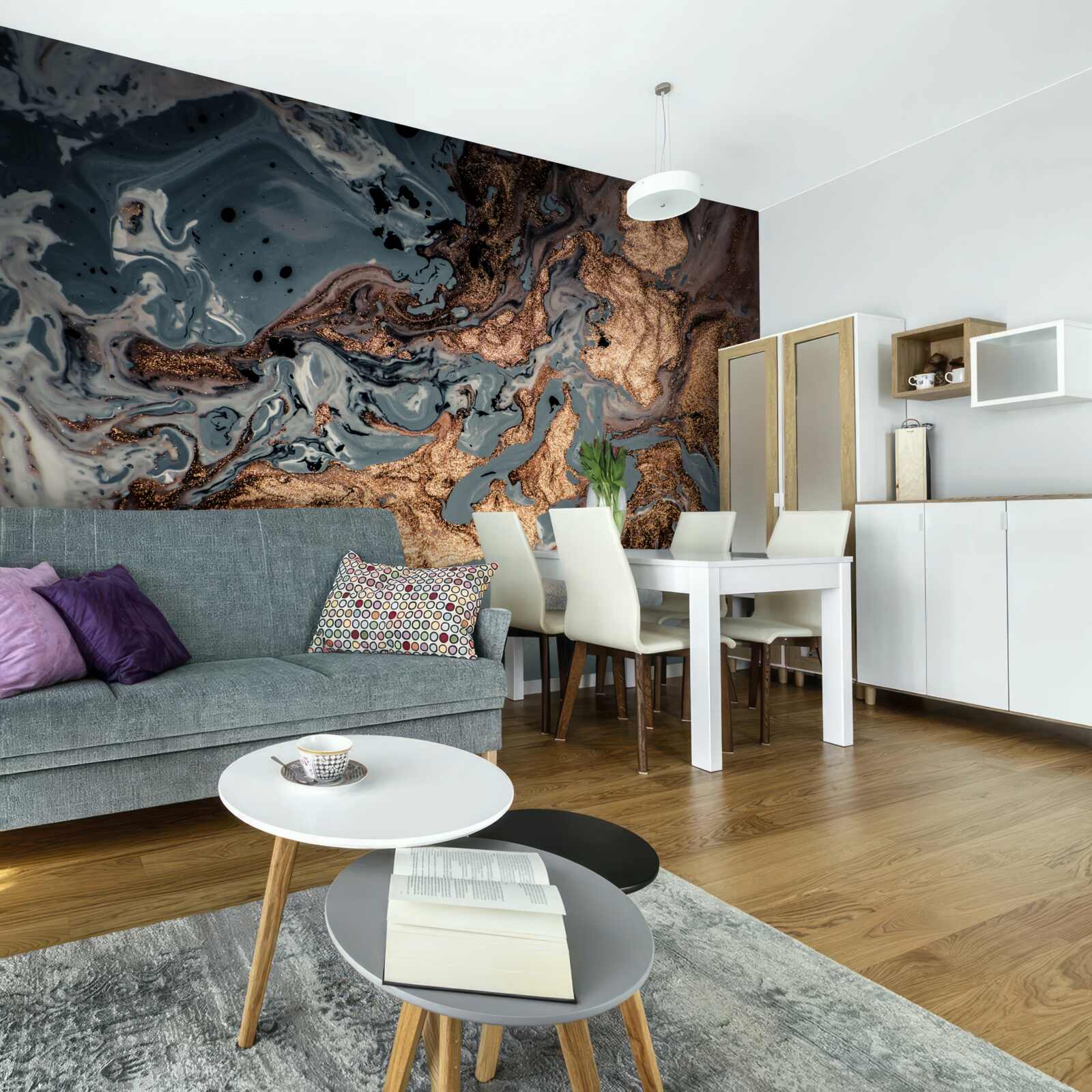 Fototapeta skondensowany złoty eliksir