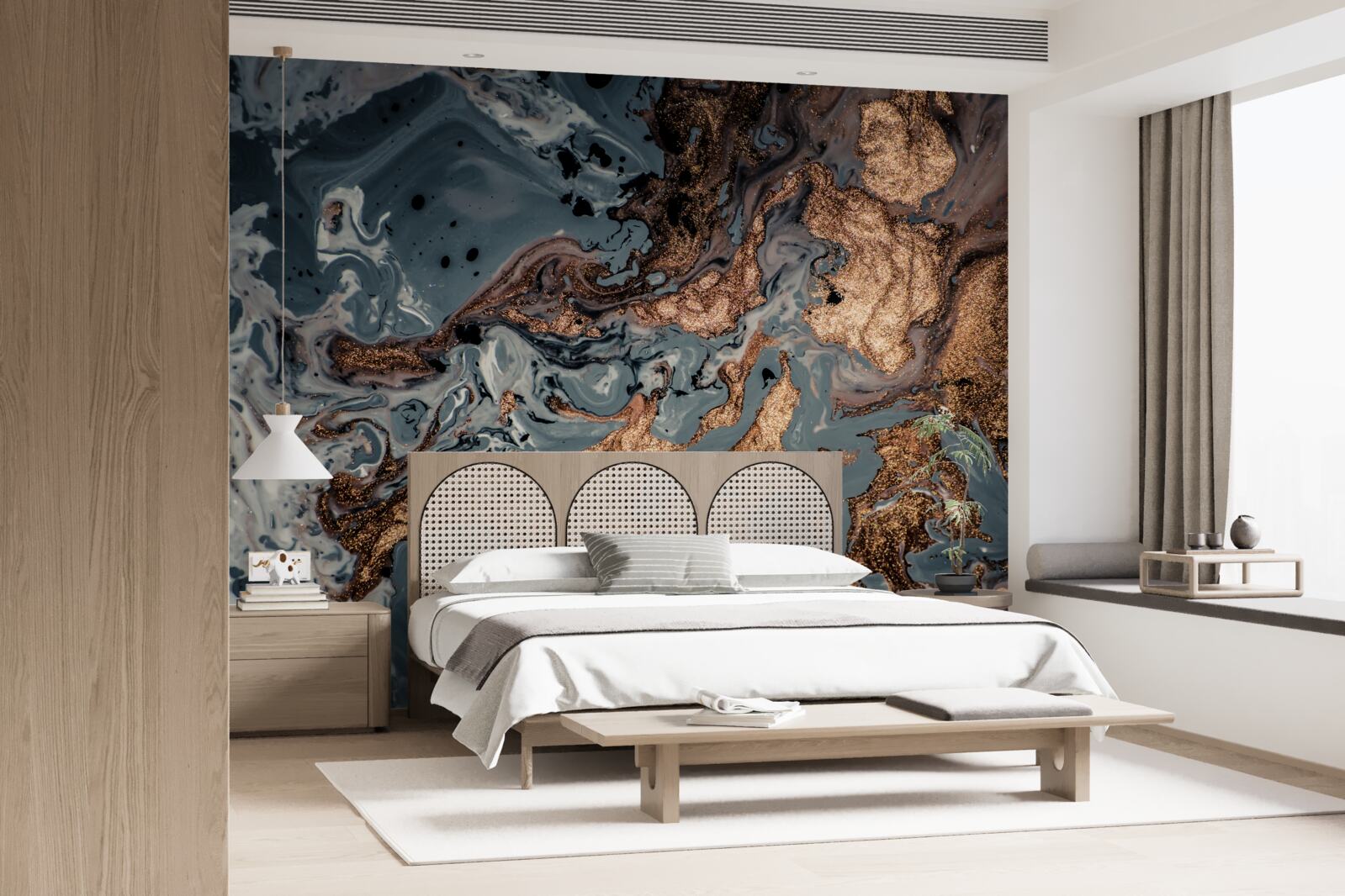 Fototapeta skondensowany złoty eliksir