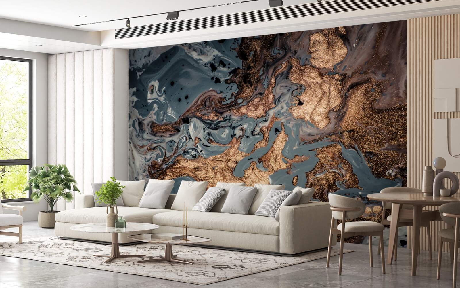 Fototapeta skondensowany złoty eliksir