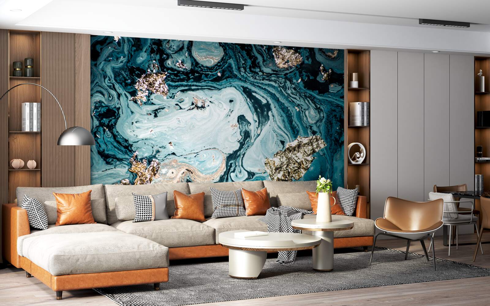 Fototapeta wspaniałe marmurowe tło