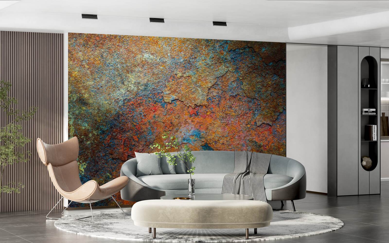 Fototapeta kolor i struktura rdzy