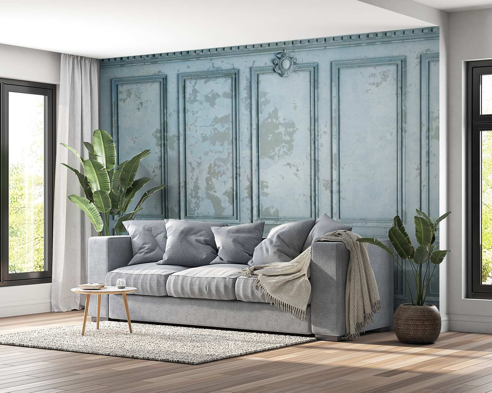 Fototapeta ramy zawierają starą ścianę