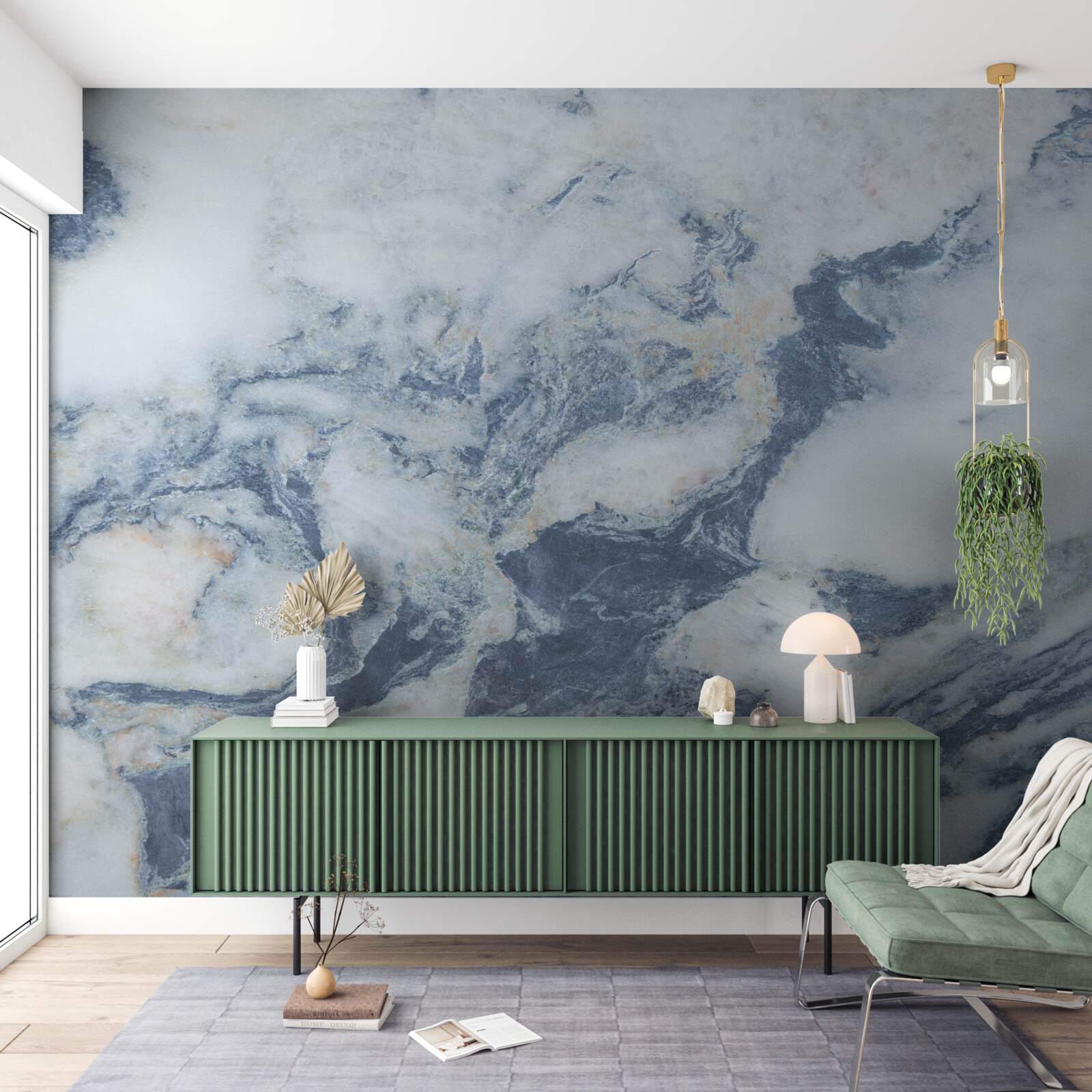 Fototapeta niebieskie tło marmuru