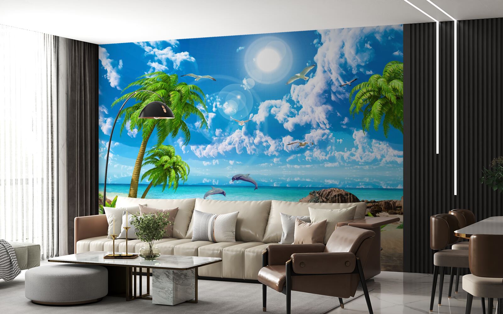 Fototapeta przyroda tropikalnego wybrzeża