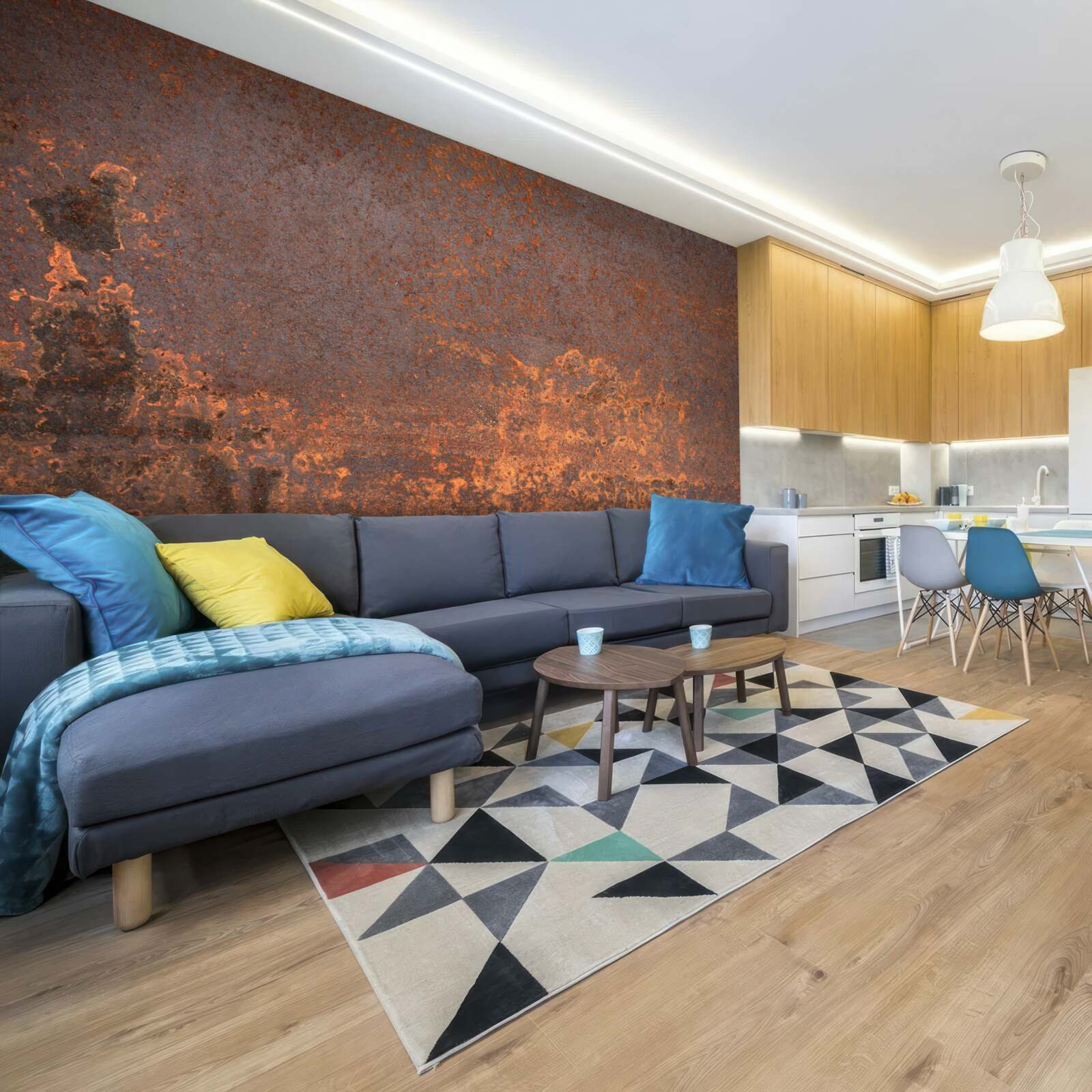 Fototapeta struktura utlenionego metalu