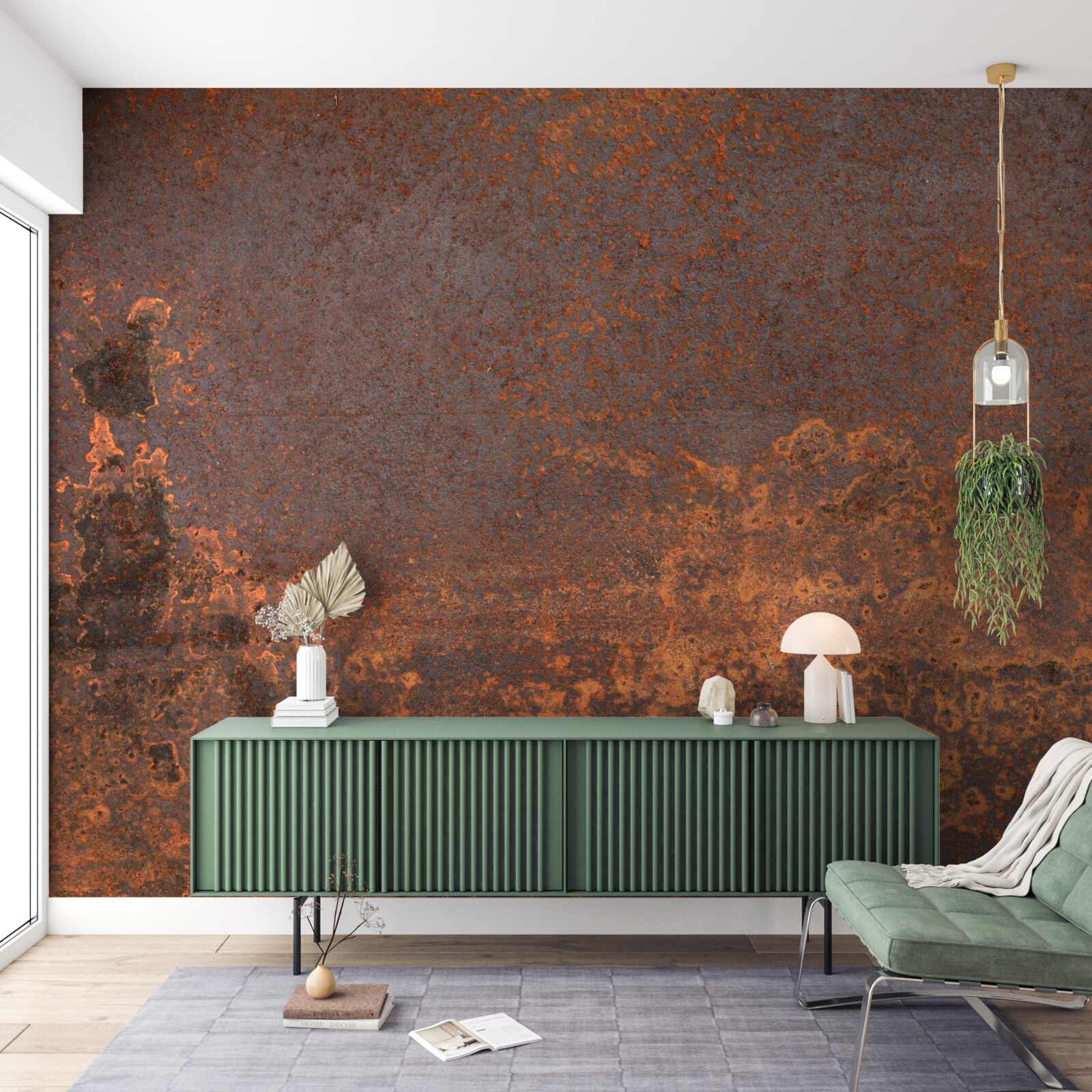 Fototapeta struktura utlenionego metalu