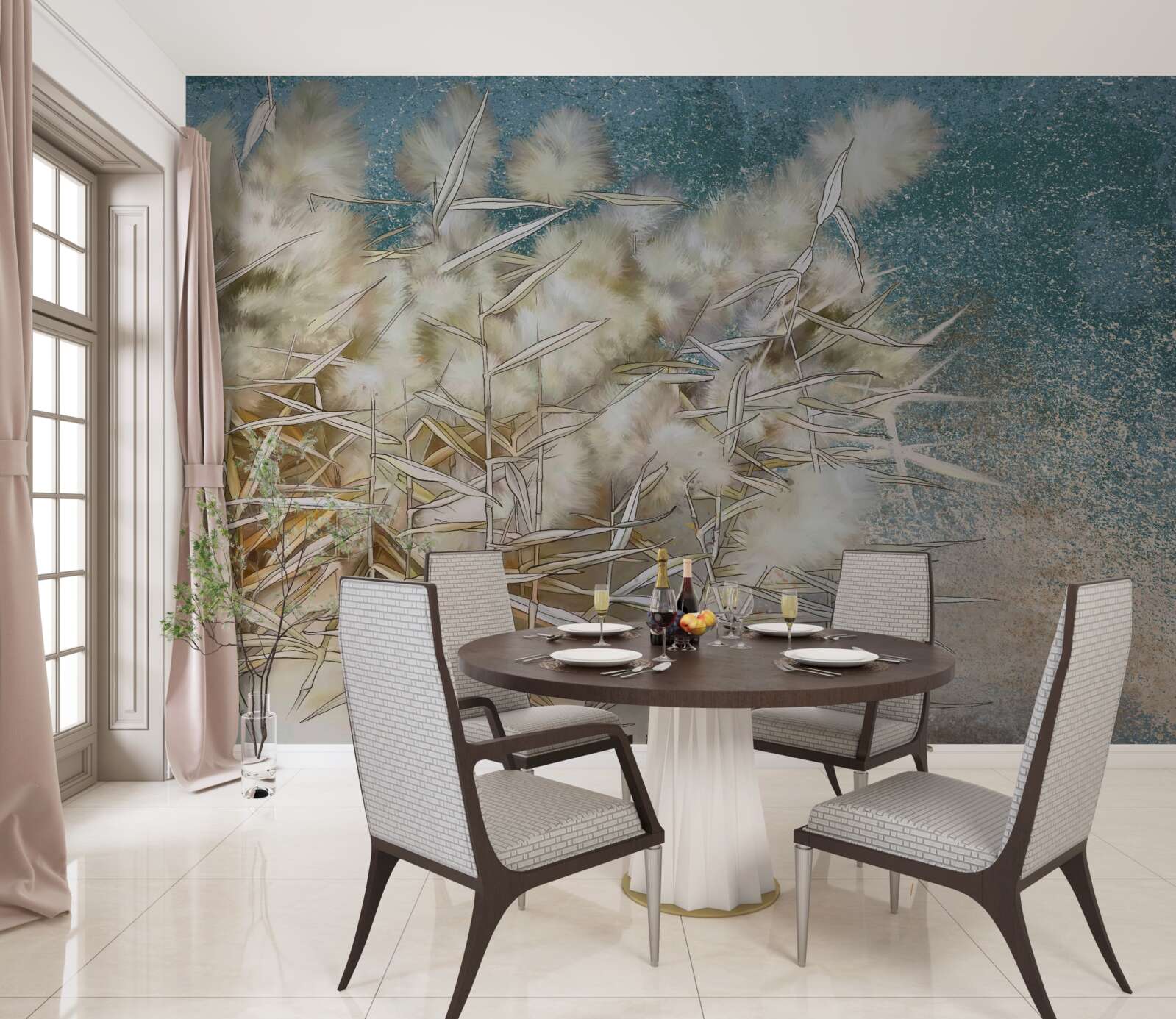 Fototapeta przemysł białej bawełny