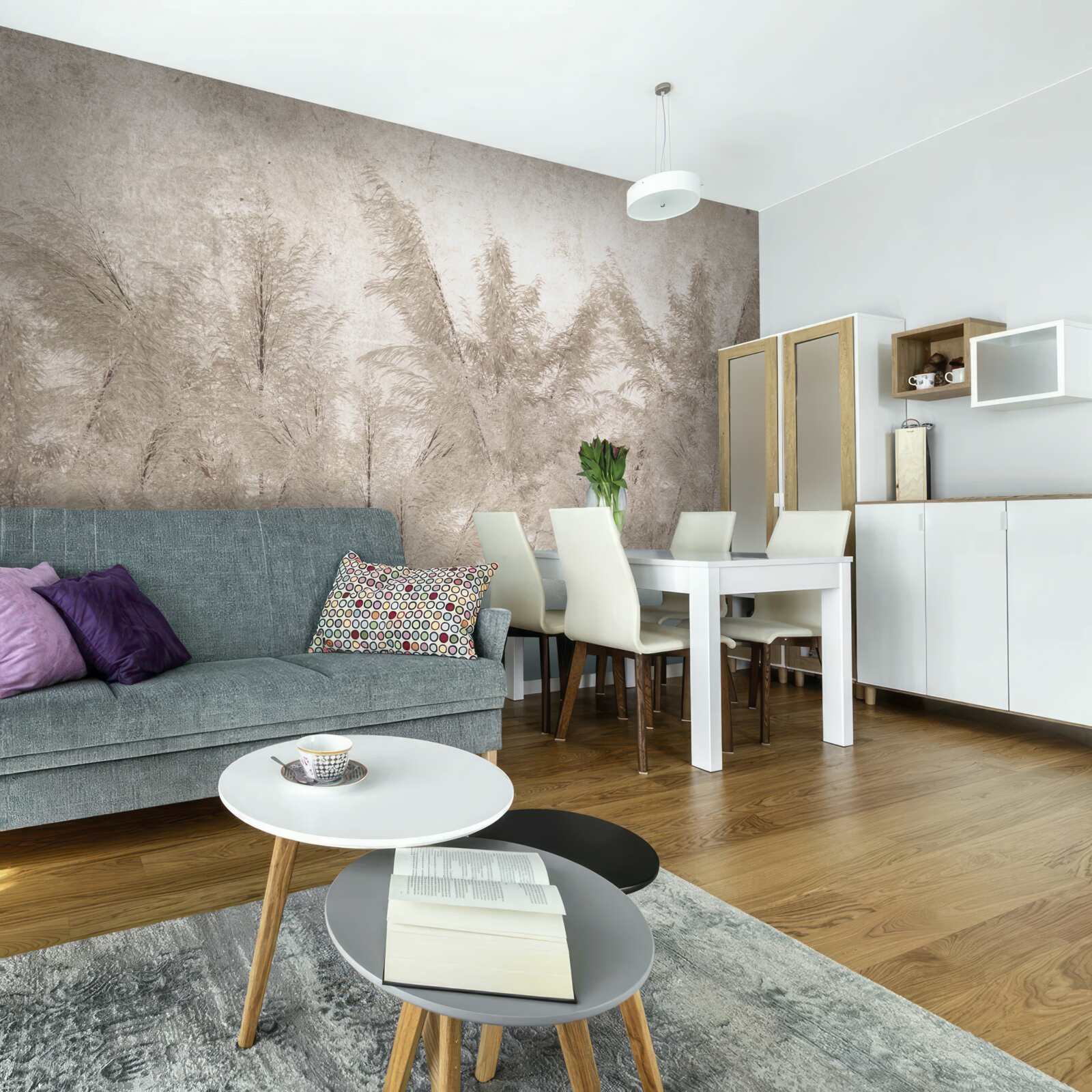 Fototapeta tropikalny poranek we mgle