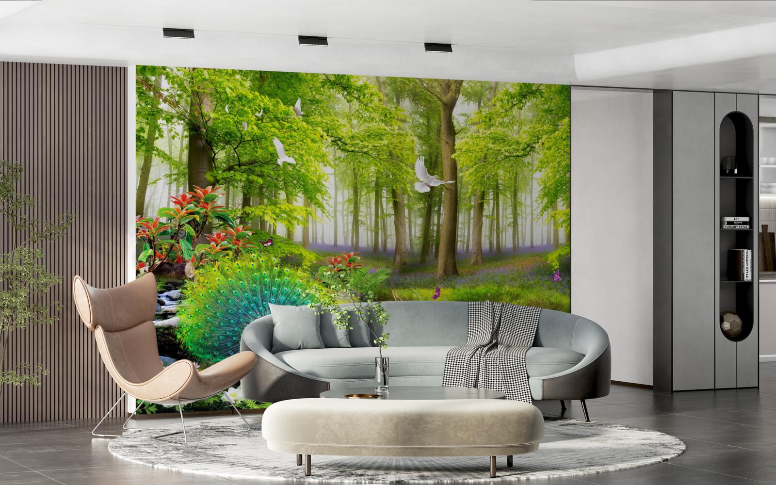 Fototapeta fauna zielonych lasów letnich