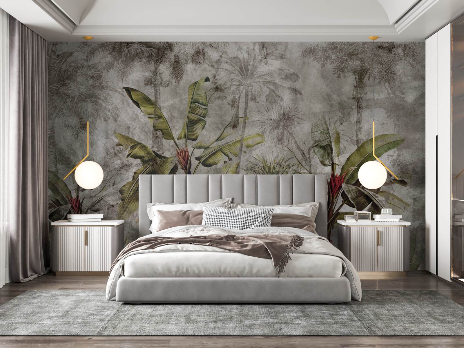 Fototapeta w okresach intensywnego deszczu tropikalnego