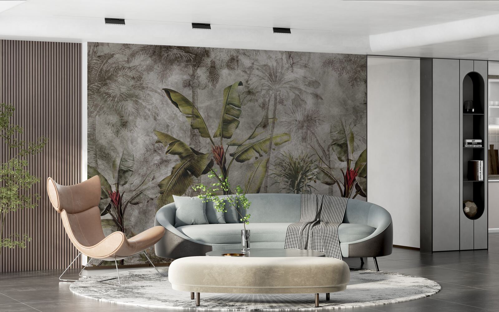 Fototapeta w okresach intensywnego deszczu tropikalnego