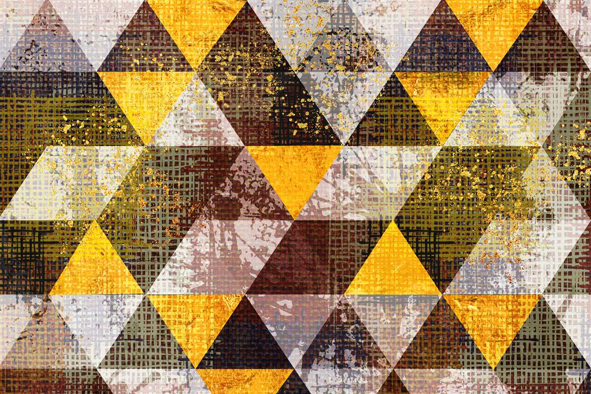 Fototapeta struktura wielobarwnych rombów