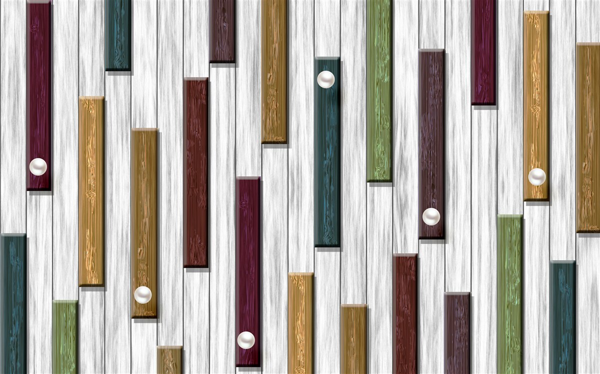 Fototapeta wielokolorowe paski na szarym tle