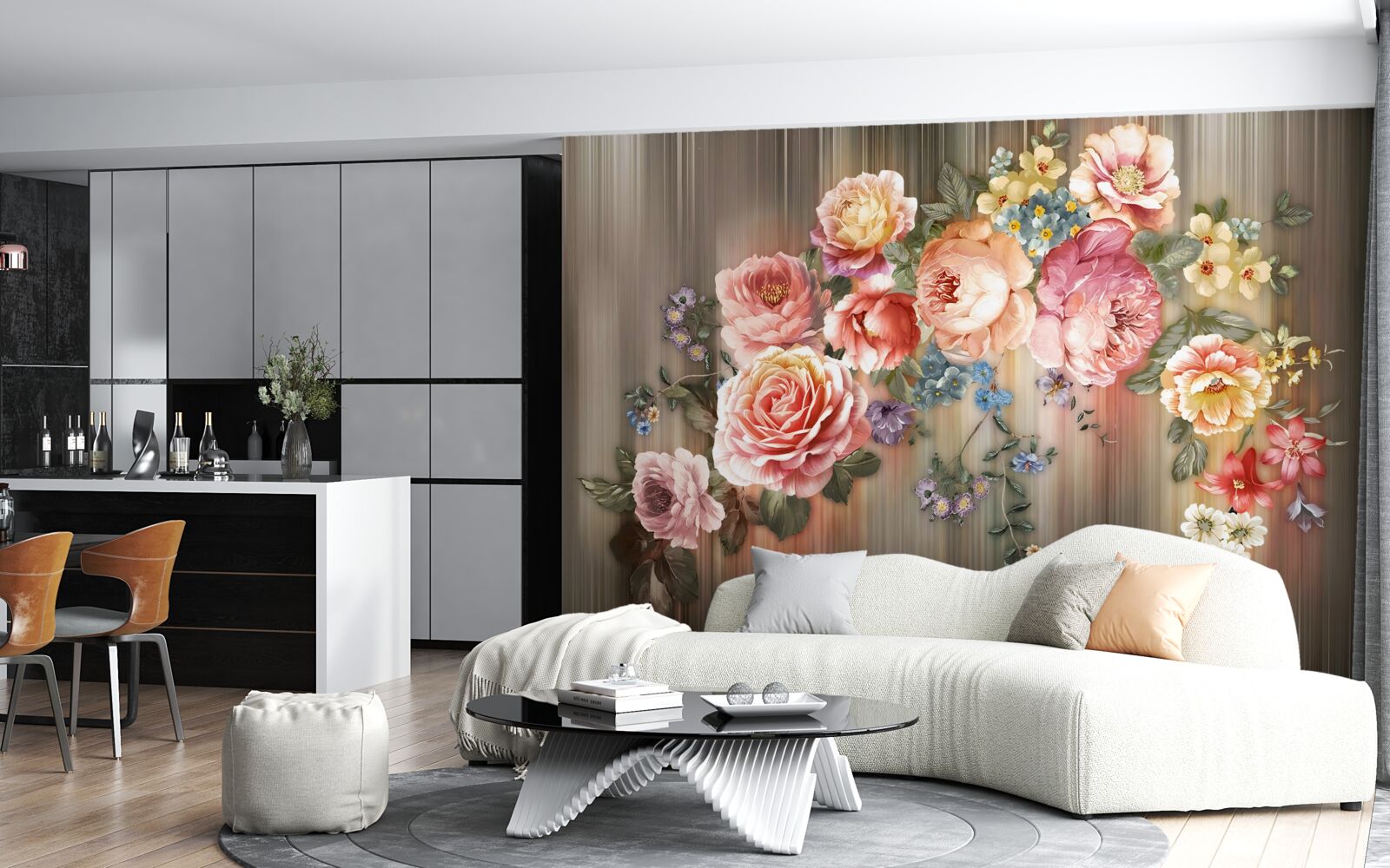 Fototapeta wybuchowa paleta jesiennych odcieni