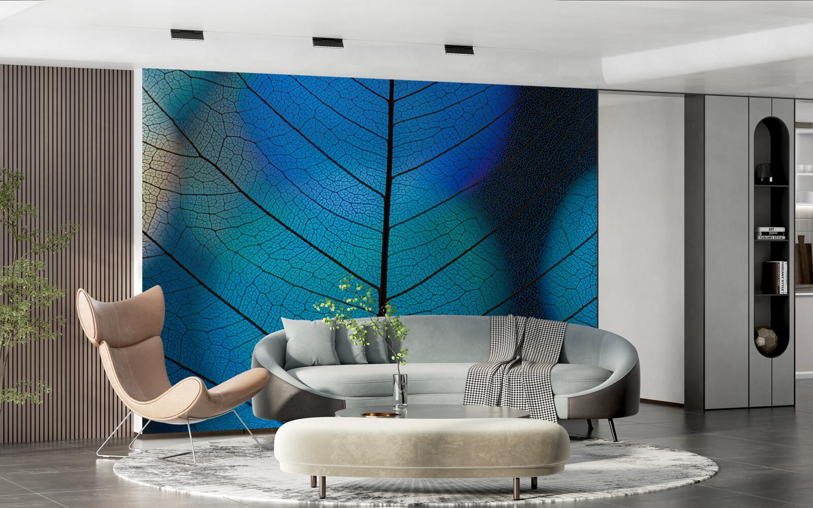 Fototapeta delikatna, cienka struktura liścia