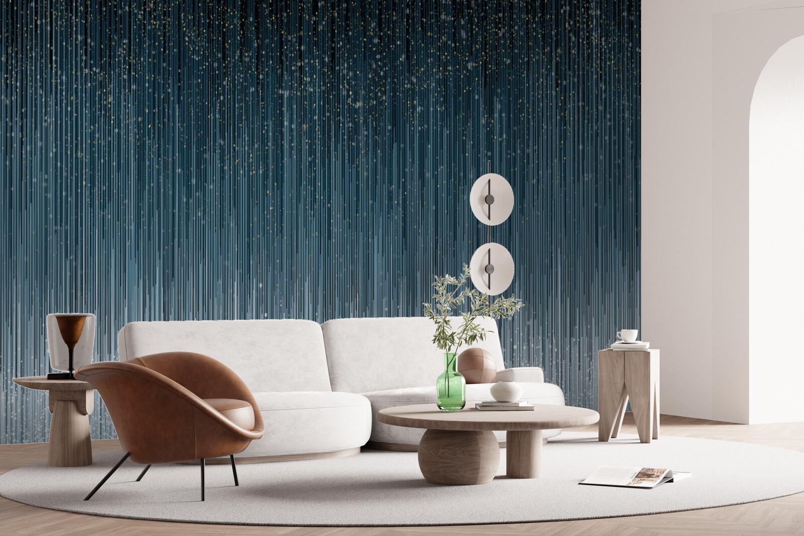 Fototapeta w nocy intensywny deszcz