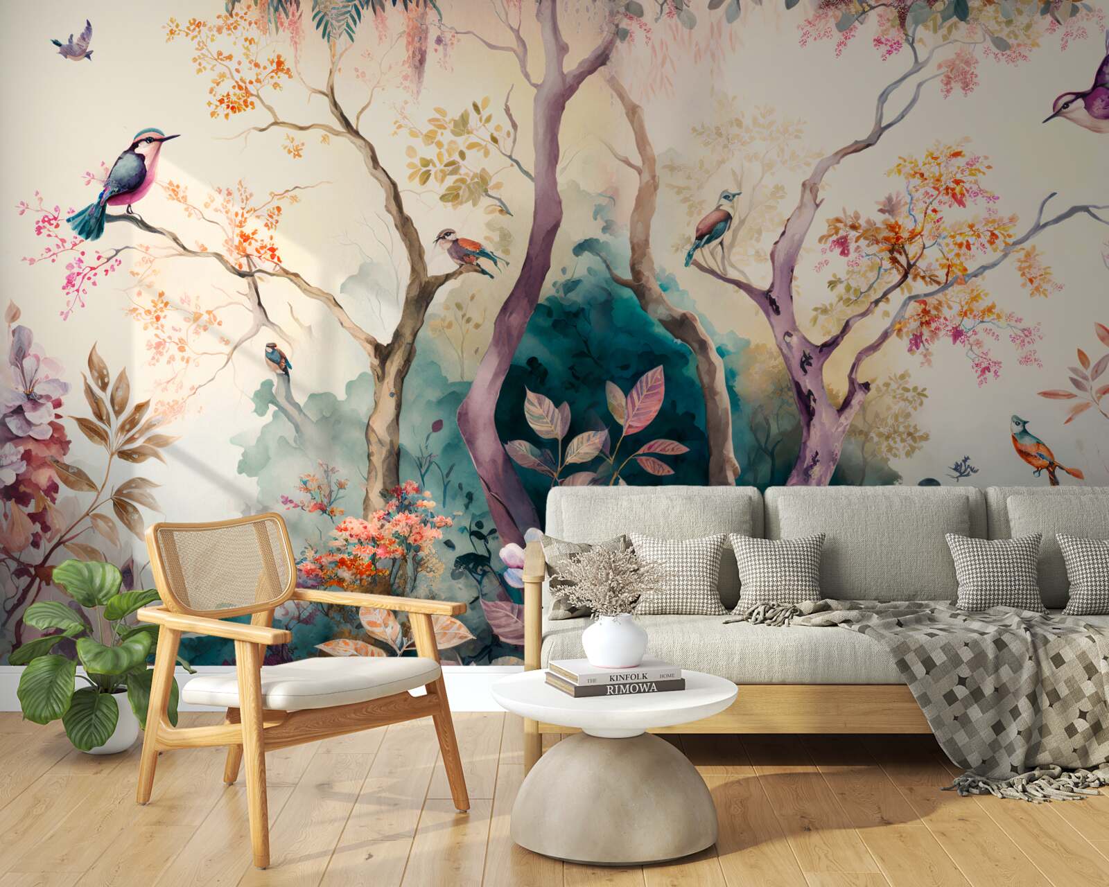 Fototapeta ptaki witają jesień