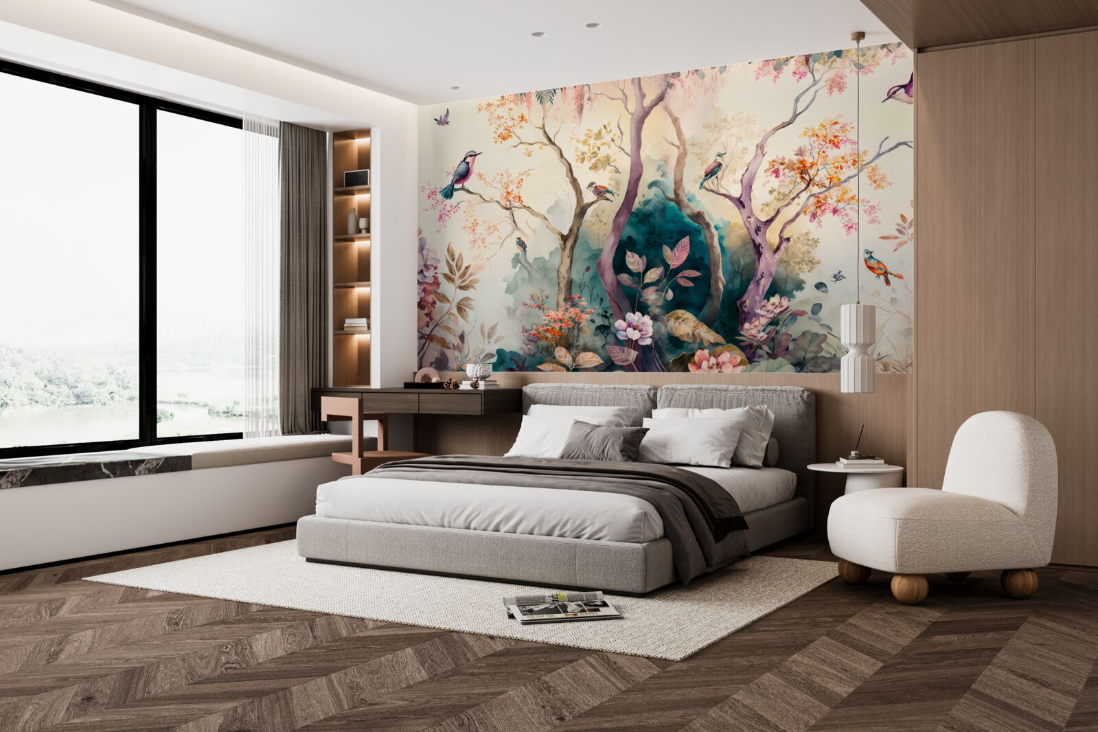 Fototapeta ptaki witają jesień