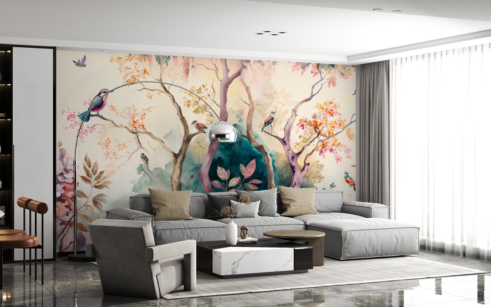 Fototapeta ptaki witają jesień