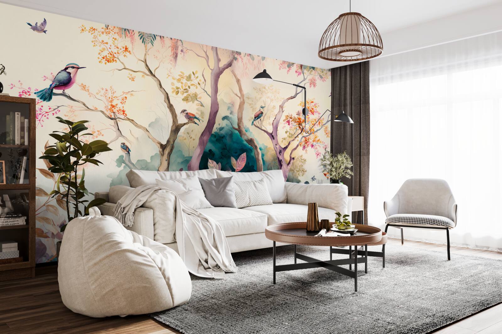 Fototapeta ptaki witają jesień