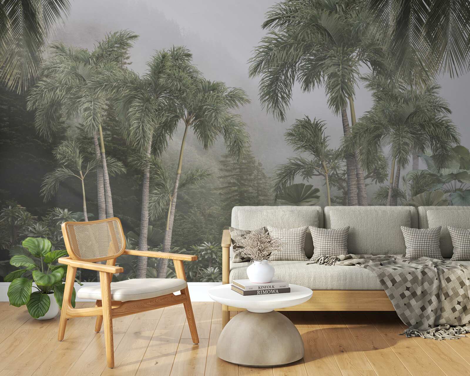 Fototapeta przygotowania w tropikach na ulewne deszcze idą pełną parą