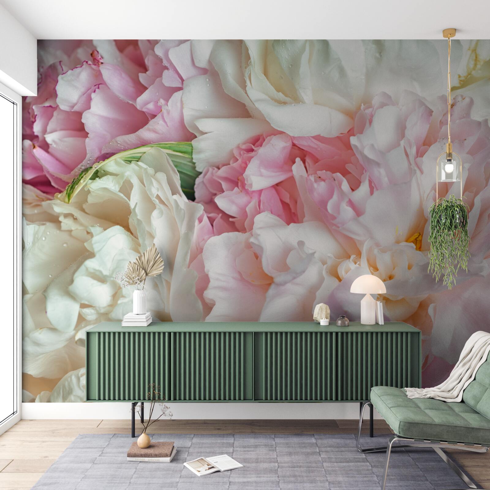 Fototapeta welon z delikatnych płatków