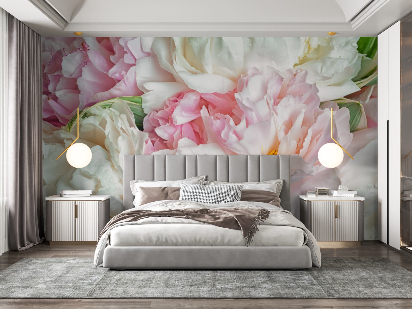 Fototapeta welon z delikatnych płatków