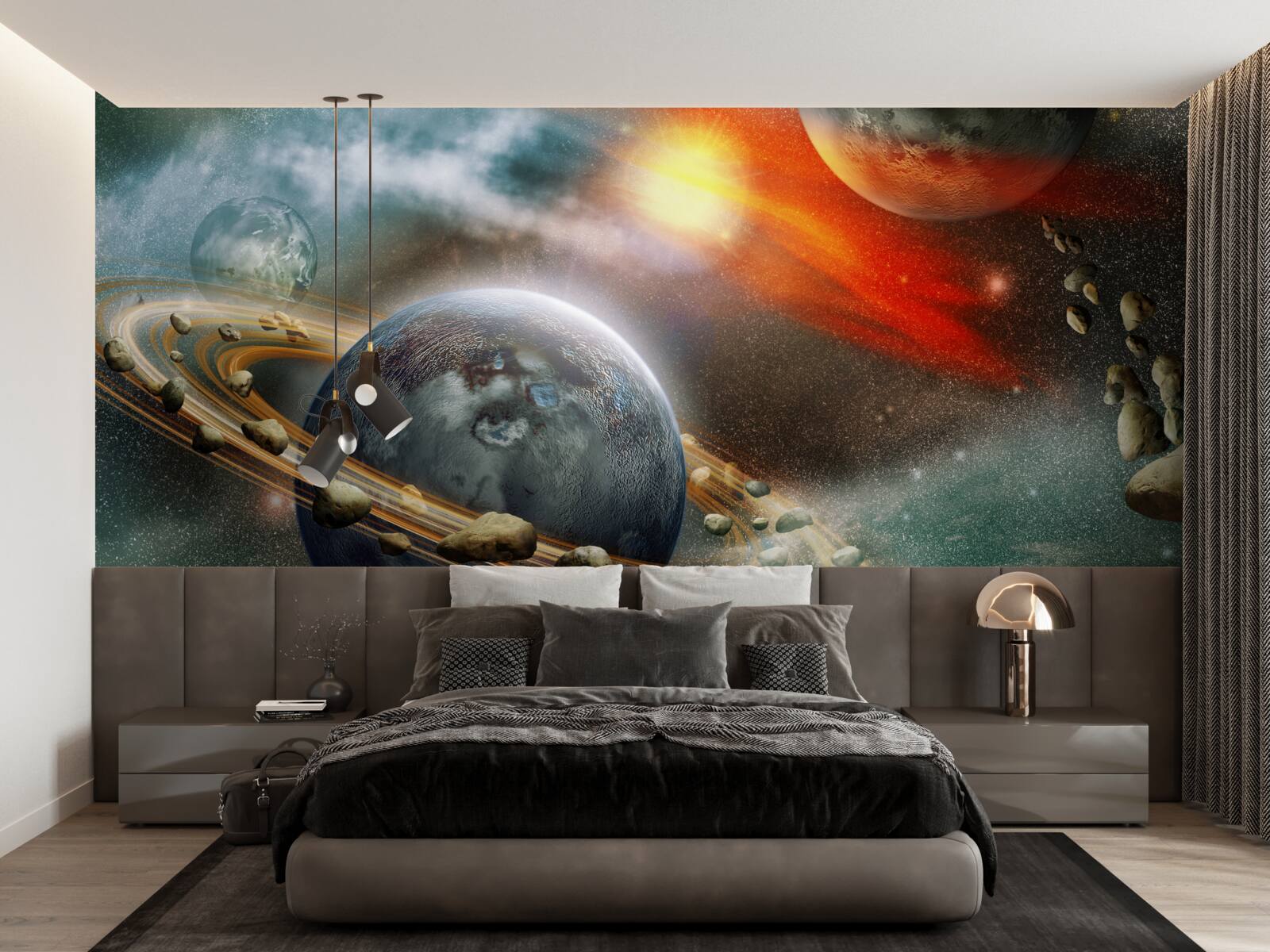 Fototapeta fascynujący, niezbadany wszechświat