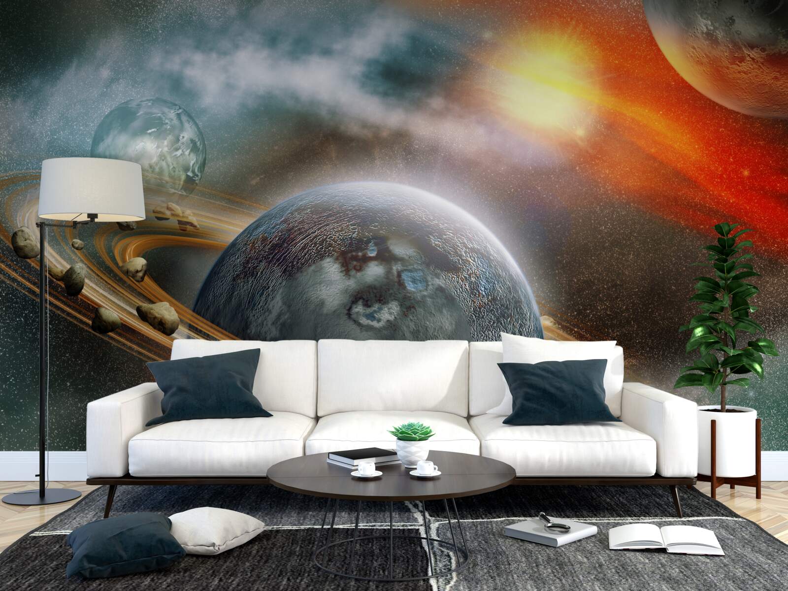 Fototapeta fascynujący, niezbadany wszechświat