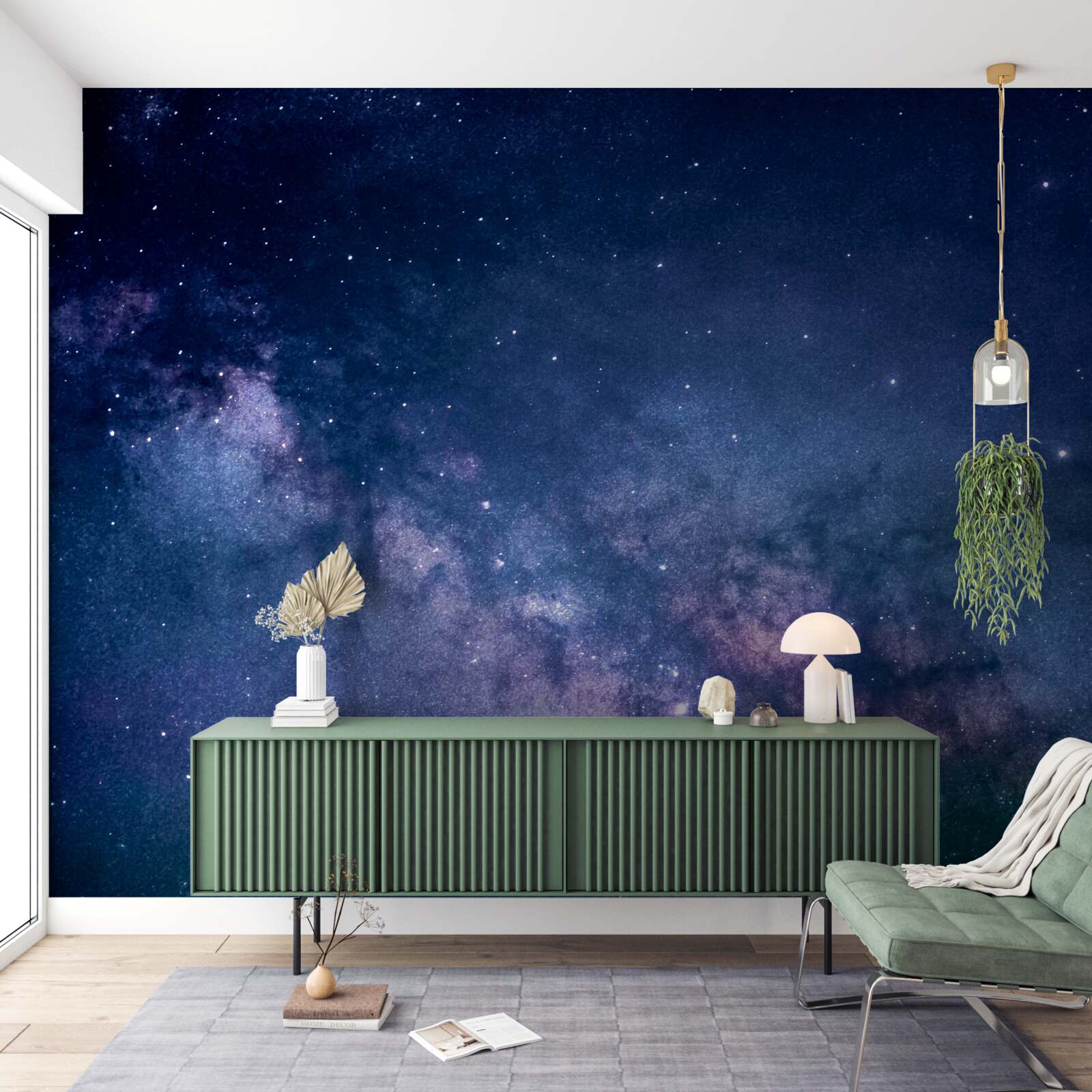 Fototapeta niebiańska galaktyka droga mleczna