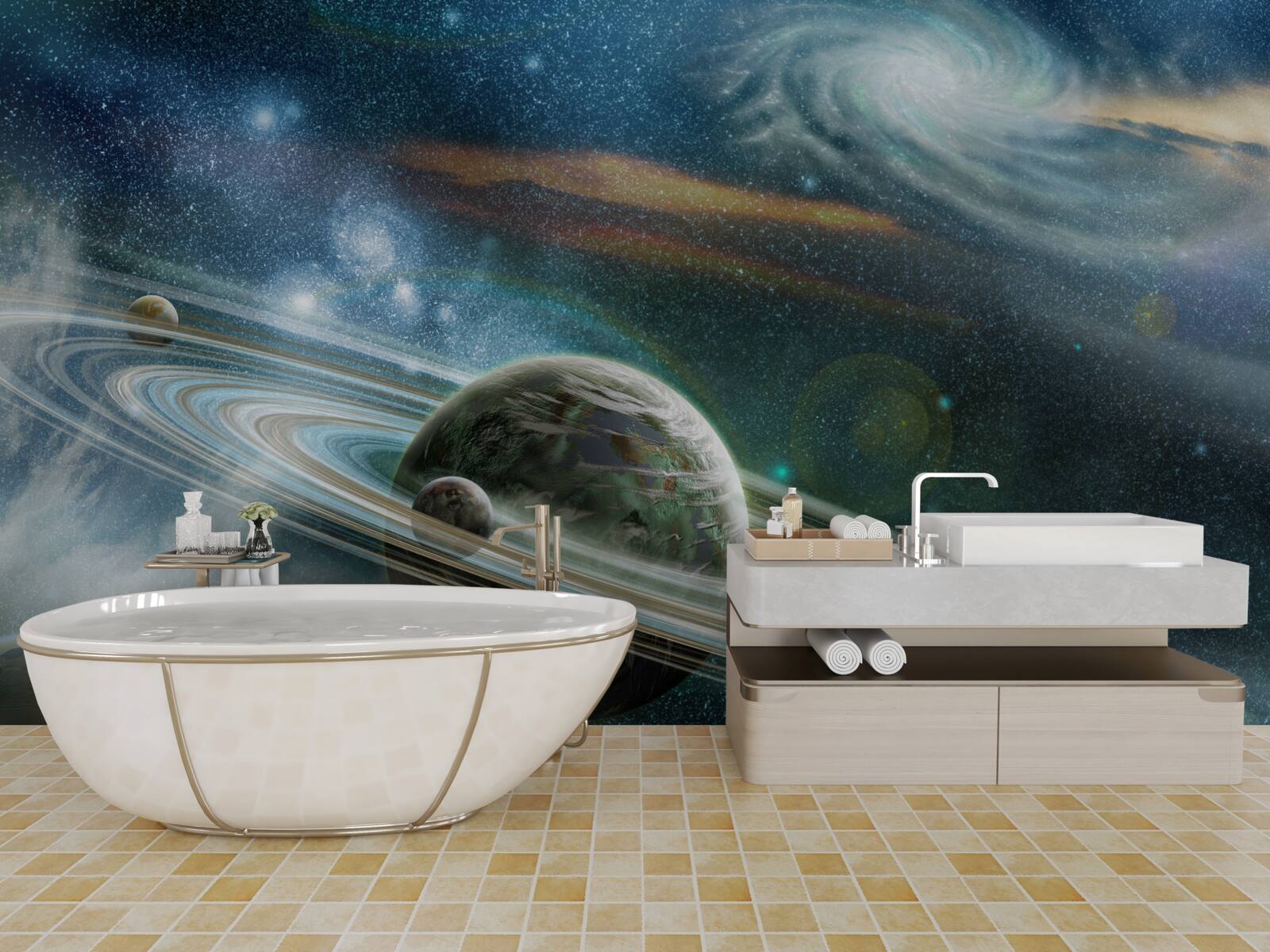 Fototapeta rozległe wszechświaty