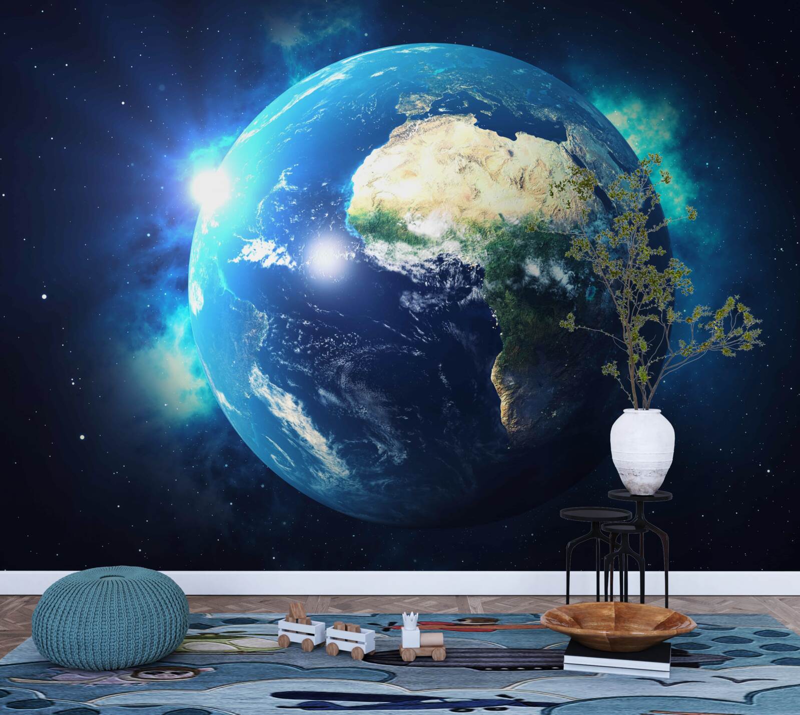 Fototapeta afryka i planeta ziemia