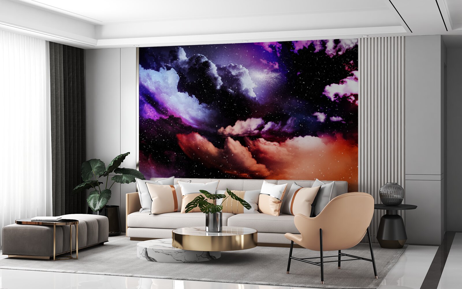 Fototapeta niebo urzeka swoim pięknem