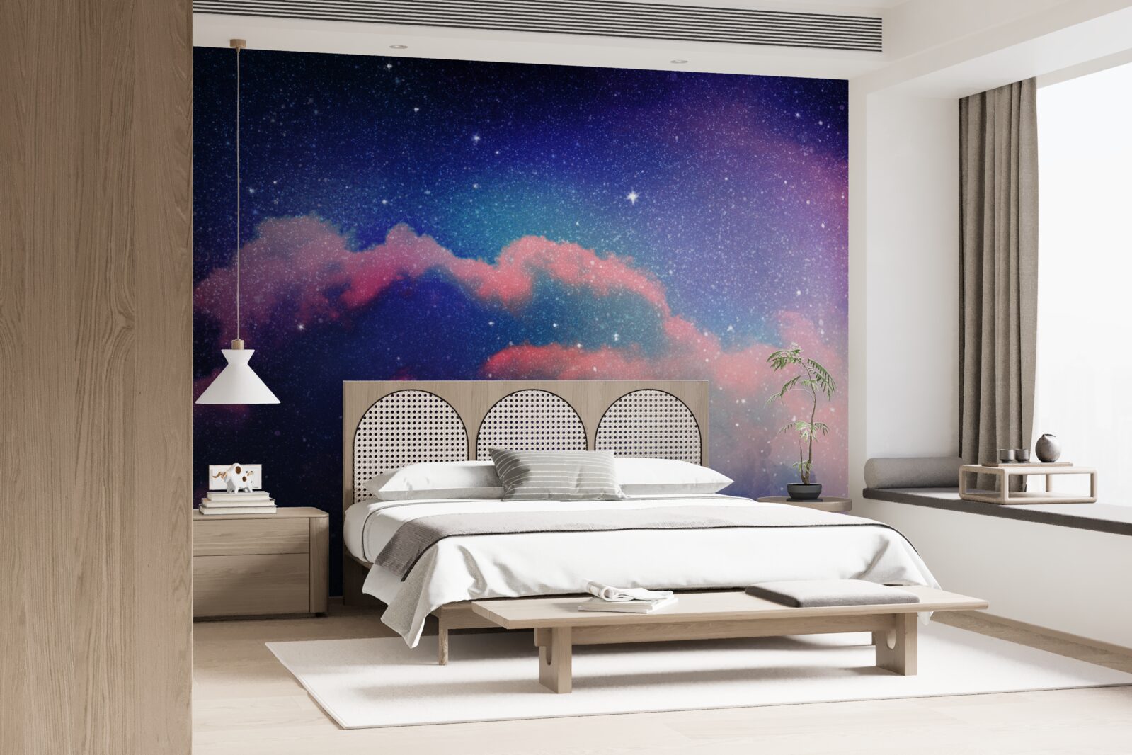 Fototapeta gwiazdy i strumienie pyłu gwiezdnego