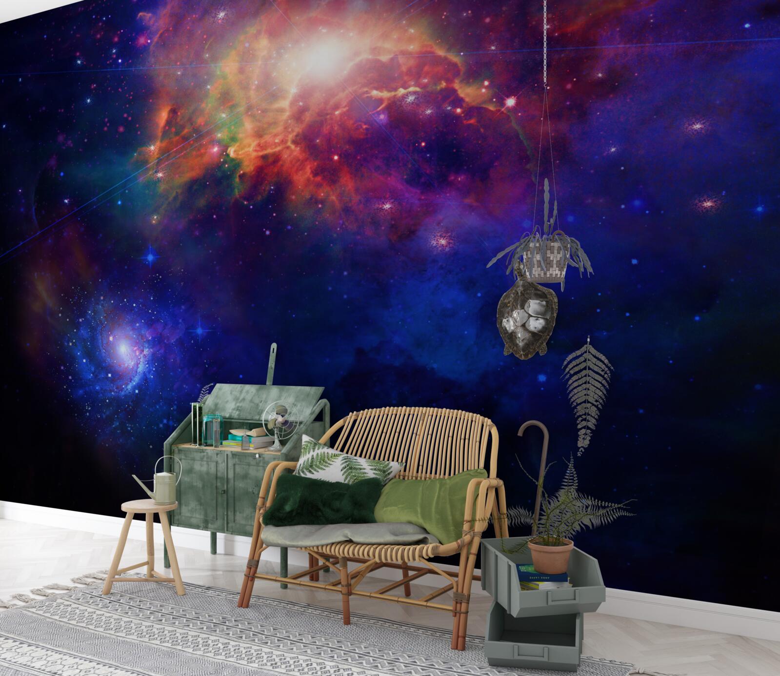 Fototapeta głębokość mgławicy kosmicznej