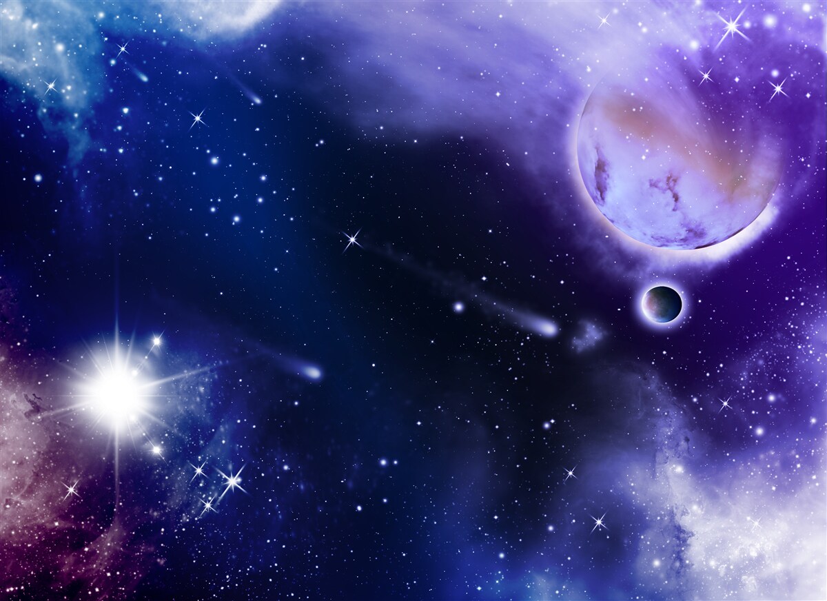 Fototapeta gwiaździsta przestrzeń