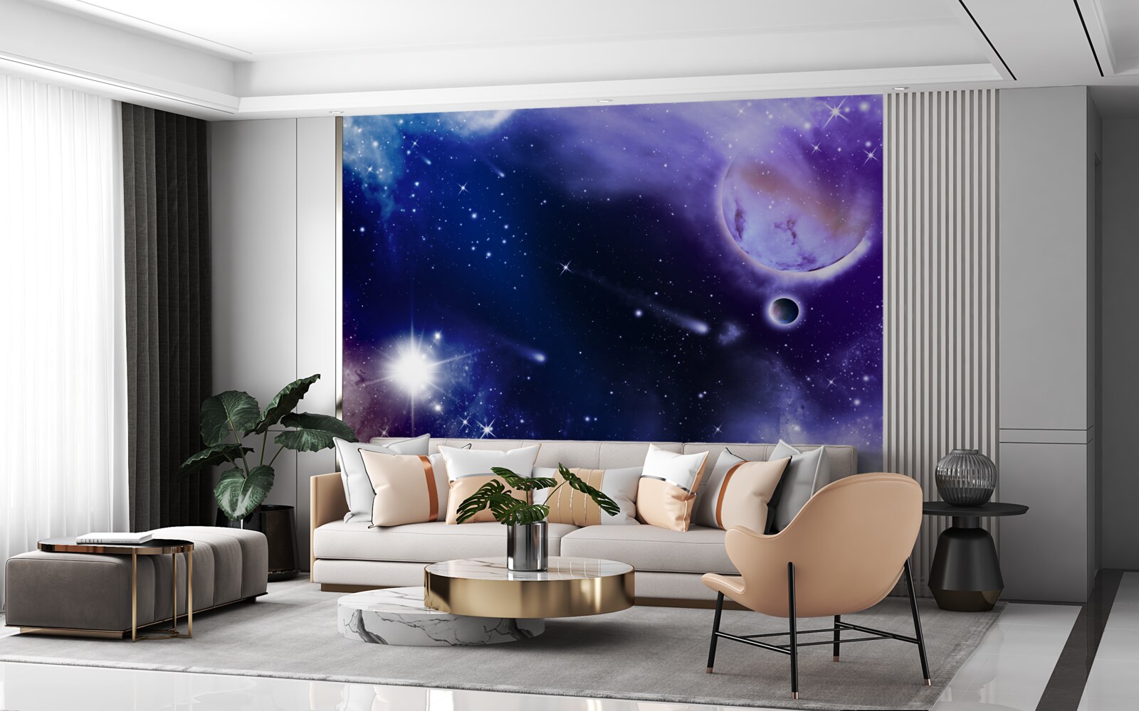 Fototapeta gwiaździsta przestrzeń