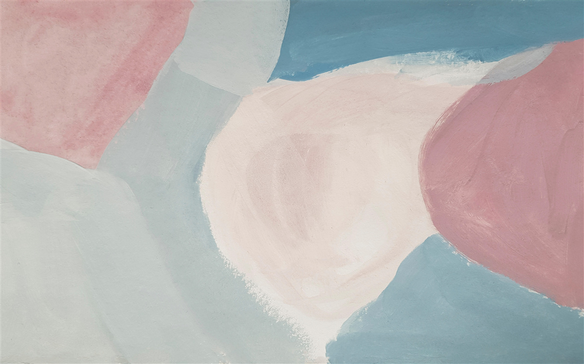 Fototapeta blade plamy koloru