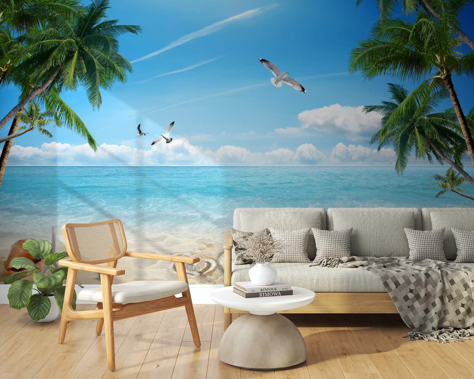 Fototapeta ocean i piaszczysta plaża