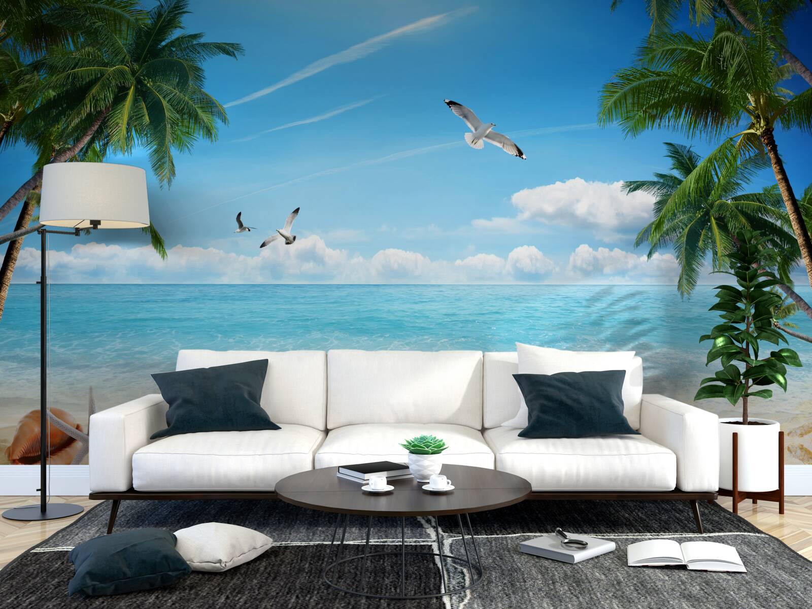 Fototapeta ocean i piaszczysta plaża