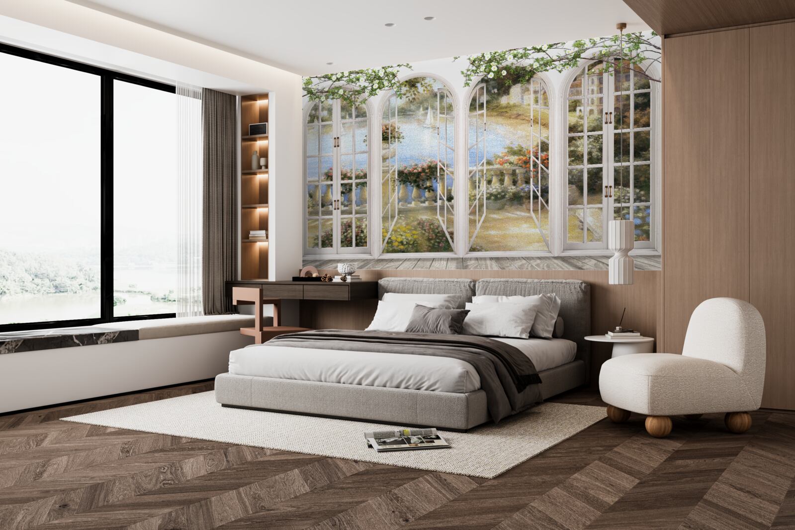 Fototapeta widok z okien na zatokę