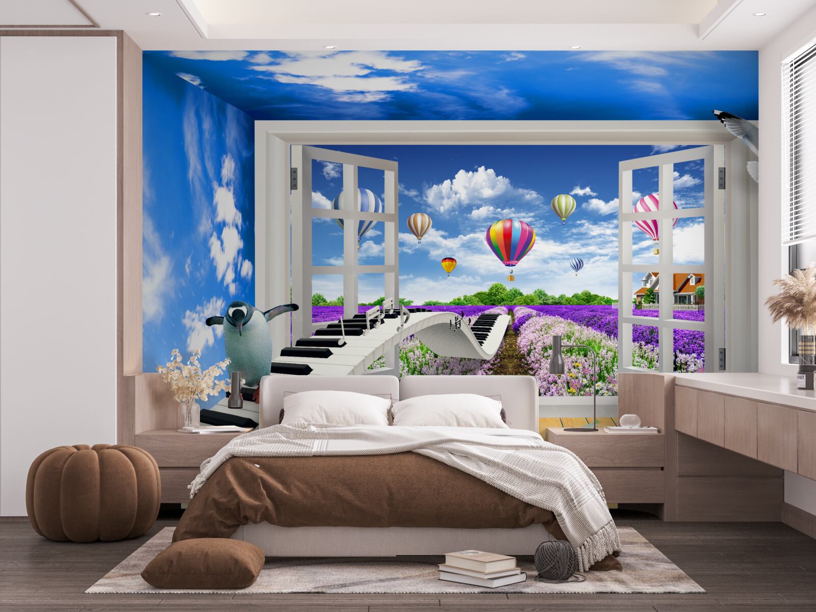 Fototapeta magiczne okno melodii