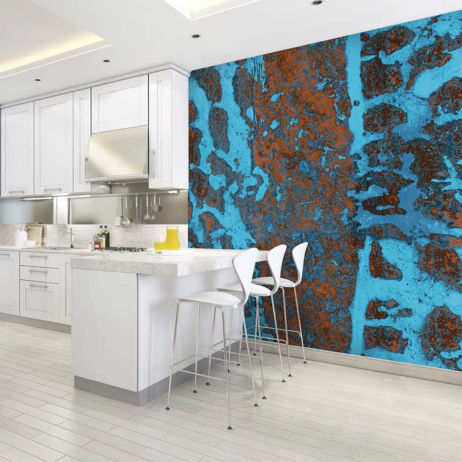 Fototapeta stare metalowe tło