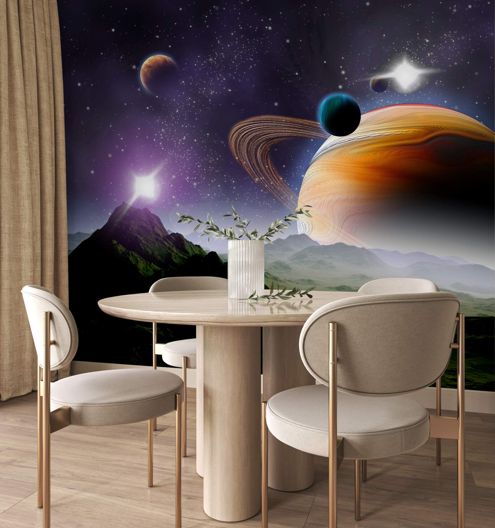 Fototapeta magiczna przestrzeń gwiazd