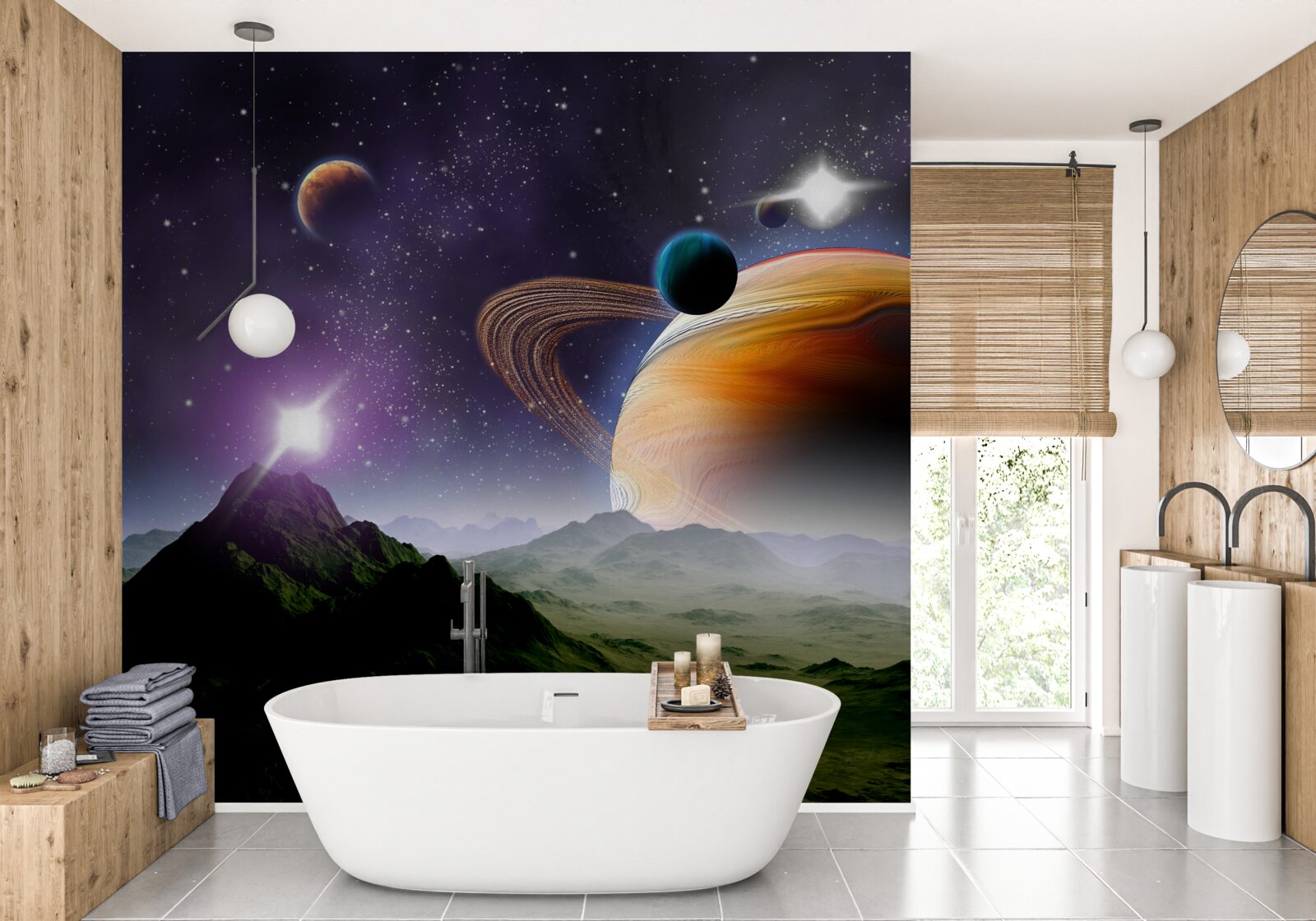 Fototapeta magiczna przestrzeń gwiazd